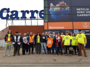 ACTION BDS CARREFOUR Mont Saint Aignan samedi 6 avril 2024